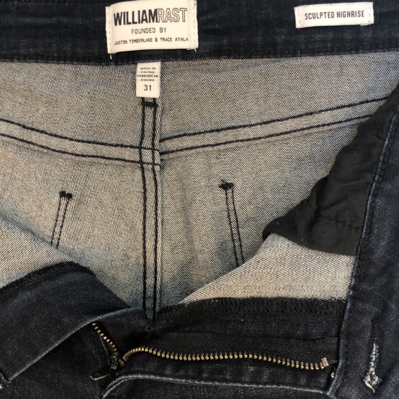 William Rast sculpted high rise jeans - Picture 2 of 2